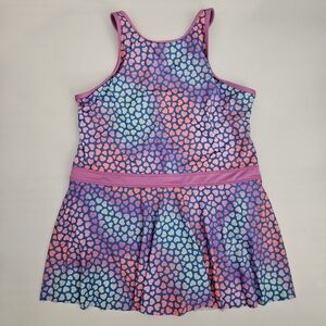 Lands' End Big Girls Skirted One-Piece Swimsuit Adjustable Straps Size 16 Plus